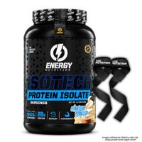 Proteina Isolatada ISOTECH Energy Nutrition 1 KG - Vainilla + Straps