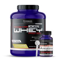 Prostar 100 % Whey 5 LB - Vainilla Crema + Creatina Ultimate Nutrition 120 g + Scoop