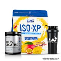 Iso XP 1 Kg 40 servicios - Mango & Passion fruit + Creatina Universe Nutrition 250 g + Shaker