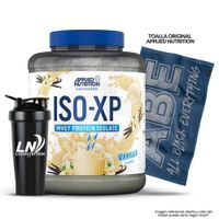 Iso XP 1.8 kg - Vainilla + Toalla Azul ABE Applied Nutrition + Shaker