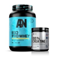 Iso Pro Whey 1.1 kg Proteina Isolatada ADN - Cookie and Cream + Creatina Universe Nutrition 250 g