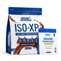 Iso XP 1 KG Proteina Isolatada - Chocolate Dessert + Creatina Applied Nutrition 150 G