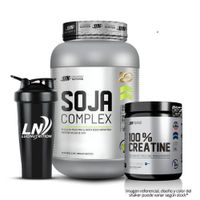 Soja Complex 1.5 KG Proteina de Soja - Cookie and Cream + Creatina Universe Nutrition 250 g + Shaker