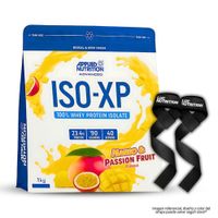 Iso XP 1 Kg Proteina Isolatada 40 servicios - Mango & Passion fruit + Straps