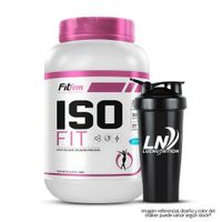 Iso Fit 1.1 kg Proteina Isolatada Fitfem - Vainilla + Shaker