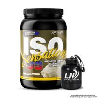 Iso Sensation 93 2 Lb Proteína Isolate - Vainilla Bean + Portaproteina