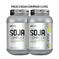 PACK X 02 - Soja Complex 1.5 KG Proteina de Soja Vegana - Chocolate