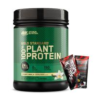 Proteína Vegana Gold Standard 100% Plant Protein 12 Serv - Creamy Vanilla + 2 Sachet Diabolus