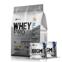 Proteina Whey Pro 5 KG - Chocolate + 2 Sachet BIGM