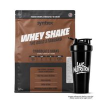 Proteina Whey Shake 5 LB SYNTRAX - Chocolate Shake + Shaker