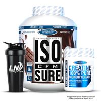 ISO CFM SURE 5 LB - Chocolate + Creatina Bluhealth Nutrition 300 g + Shaker
