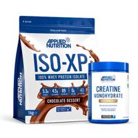 Iso XP 1 KG Proteina Isolatada - Chocolate Dessert + Creatina Applied Nutrition 500 G