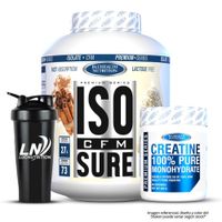 ISO CFM SURE 5 LB - Canela + Creatina Bluhealth Nutrition 300 g + Shaker