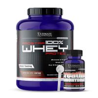 Prostar 100 % Whey 5 LB - Chocolate Crema + Creatina Ultimate Nutrition 120 g + Scoop