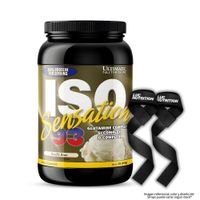 Iso Sensation 93 2 Lb Proteína Isolate - Vainilla Bean + Straps