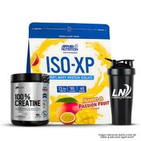 Iso XP 1 Kg 40 servicios - Mango & Passion fruit + Creatina Universe Nutrition 150 g + Shaker