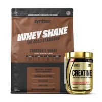 Proteina Whey Shake 5 LB SYNTRAX - Chocolate Shake + Creatina Level Pro 250 G