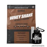 Proteina Whey Shake 5 LB SYNTRAX - Chocolate Shake + Portaproteina