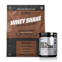 Proteina Whey Shake 5 LB SYNTRAX - Chocolate Shake + Creatina Universe Nutrition 250 G