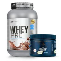 Proteina Whey Pro 1 KG - Chocolate + CREAPURE Myprotein 250 G
