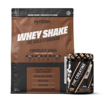 Proteina Whey Shake 5 LB SYNTRAX - Chocolate Shake + Creatina Dorian Yates 300 G