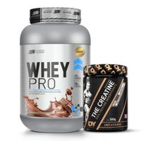 Proteina Whey Pro 1 KG - Chocolate + Creatina Dorian Yates 300 G