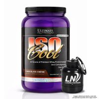 Iso Cool 2 LB Proteina Isolatada - Chocolate + Portaproteina
