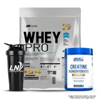 Whey Pro 5 KG Proteina Whey - Chocolate + Creatina Applied Nutrition 500 G + Shaker