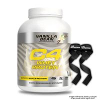 C4 Whey Protein Cellucor 5 LB - Vanilla Bean + Straps