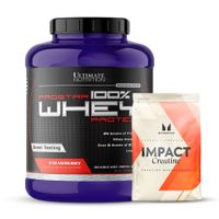 Prostar 100 % Whey 5 LB Proteina Whey - Strawberry + Creatina Myprotein 250 G