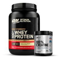 Proteina Gold Standard Whey 2 LB - Vainilla Ice Cream + Creatina Universe Nutrition 150 G