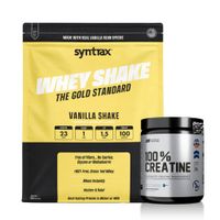 Proteina Whey Shake 5 LB SYNTRAX - Vainilla Shake + Creatina Universe Nutrition 250 G