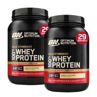 PACK X 02 - Proteina Gold Standard Whey 2 LB - Vainilla Ice Cream