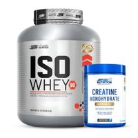 Iso Whey 90 2.5 kg Proteina Isolatada - Cookie and Cream + Creatina Applied Nutrition 500 G
