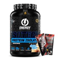 Proteina Isolatada ISOTECH Energy Nutrition 1 KG - Vainilla + 2 Sachet Diabolus
