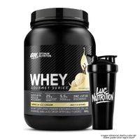 Proteina Whey Gourmet Series 900 G Optimum Nutrition - Vainilla Ice Cream + Shaker