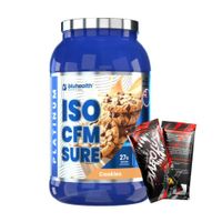 Proteina Isolatada PLATINUM ISO CFM SURE 2 LB Bluhealth Nutrition - Cookies + 2 Sachet Diabolus