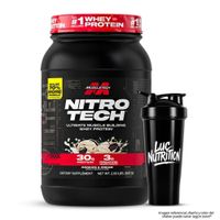 Nitrotech Whey Protein - Proteina Nitrotech Performance 2 LB - Cookie and Cream + Shaker