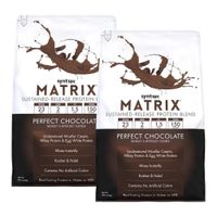 PACK X 02 - Proteina MATRIX 5 LB SYNTRAX - Perfect Chocolate