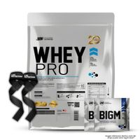 Proteina Whey Pro 5 KG - Chocolate + 2 Sachet BIGM + Straps