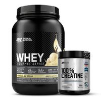 Proteina Whey Gourmet Series 900 G - Vainilla Ice Cream + Creatina Universe Nutrition 150 G