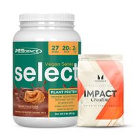 Select Vegan Protein PESCIENCE 2 LB - Chocolate Peanut Butter + Creatina Myprotein 250 G