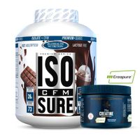 Proteina ISO CFM SURE 5 LB Bluhealth Nutrition - Chocolate + CREAPURE Myprotein 250 G