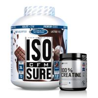 Proteina ISO CFM SURE 5 LB Bluhealth Nutrition - Chocolate + Creatina Universe Nutrition 250 G