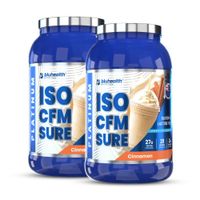 PACK X 02 - Proteina Isolatada PLATINUM ISO CFM SURE 2 LB Bluhealth Nutrition - Canela