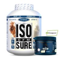 Proteina ISO CFM SURE 5 LB Bluhealth Nutrition - Canela + CREAPURE Myprotein 250 G