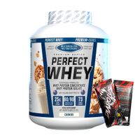 Proteina Perfect Whey 5 LB Bluhealth Nutrition - Cookie + 2 Sachet Diabolus