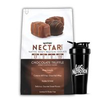 Proteina Isolatada NECTAR 2 LB SYNTRAX - Chocolate Truffle + Shaker