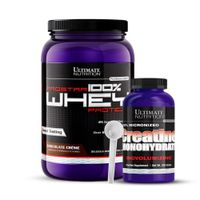 Prostar 100% Whey 2 Lb Proteina Whey - Chocolate Crema + Creatina Ultimate Nutrition 300 g