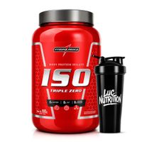 Proteina Iso Triple Zero INTEGRAL MEDICA 900 Gramos - Vainilla + Shaker